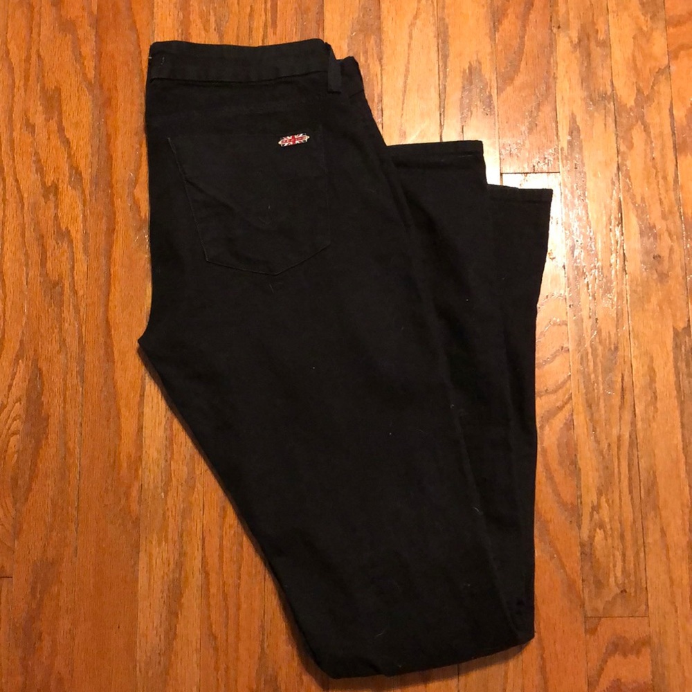 Hudson Black skinny jeans